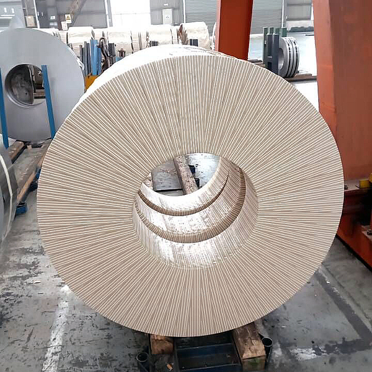 Papel arrugado VCI para bobina de cobre, bobina de acero