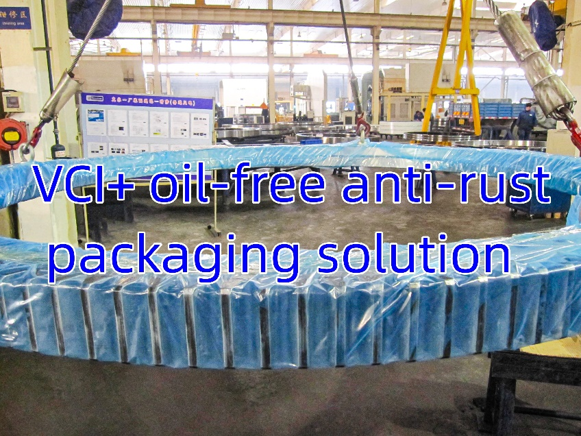 Embalaje inoxidable sin aceite VCI