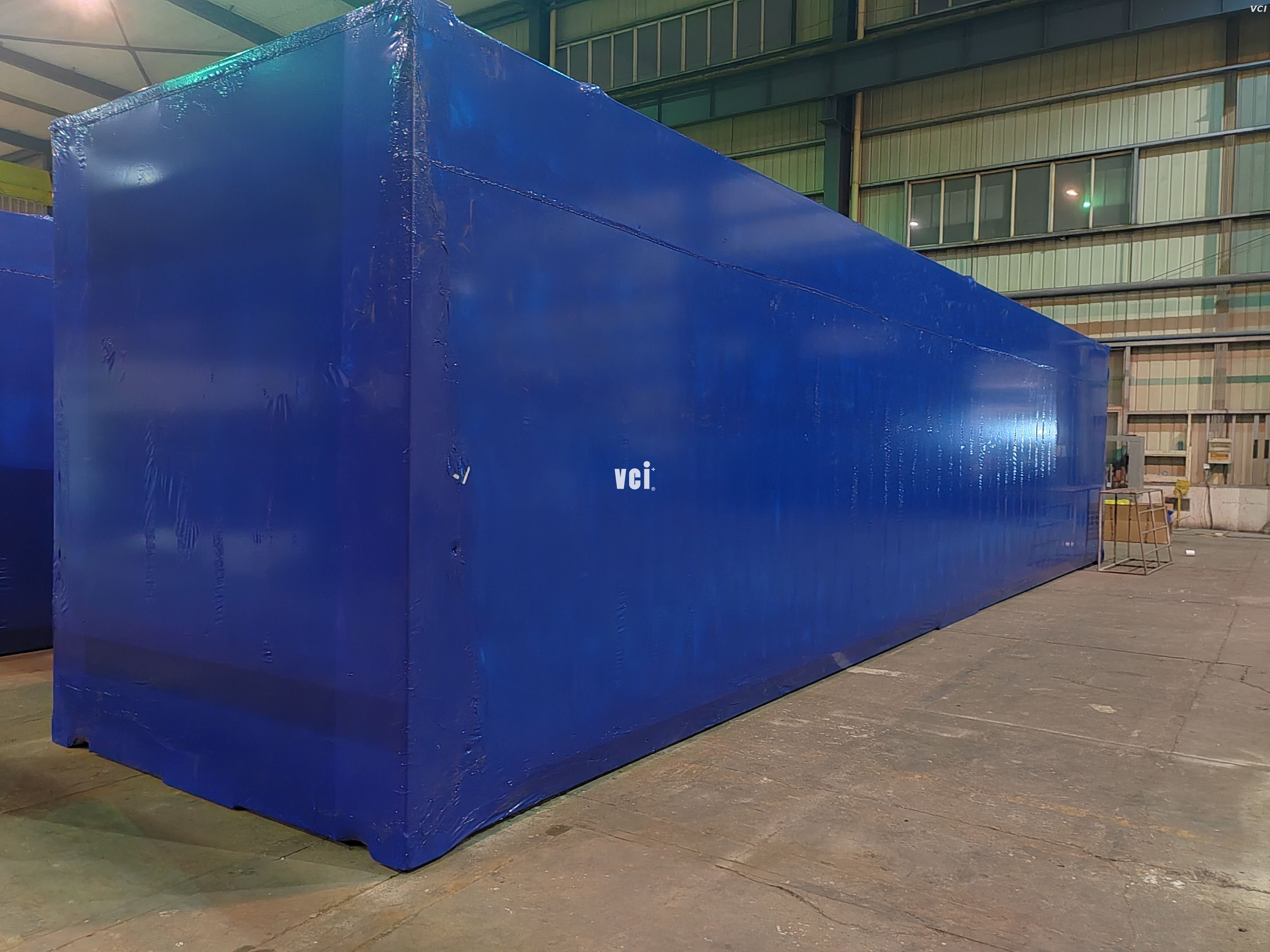 Película VCI resistente al óxido de alta densidad retráctil para embalaje