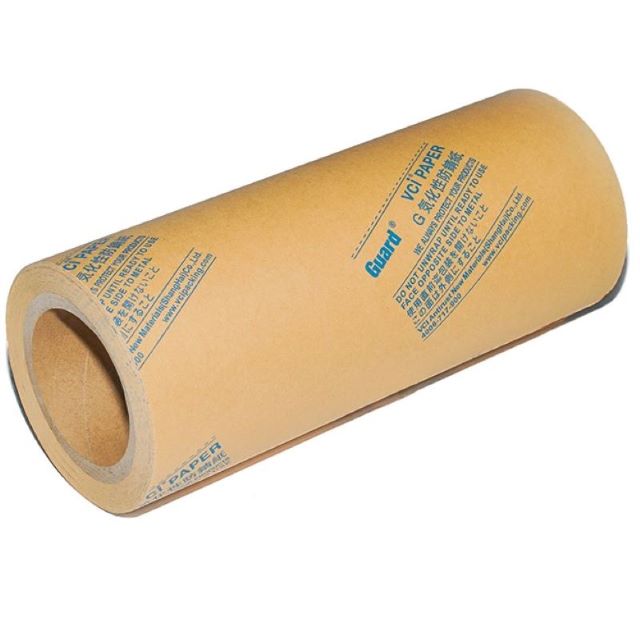 Embalaje VCI para piezas met&aacute;licas.