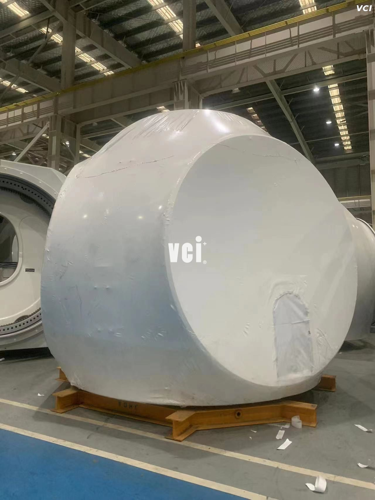 película retráctil para máquina pesada